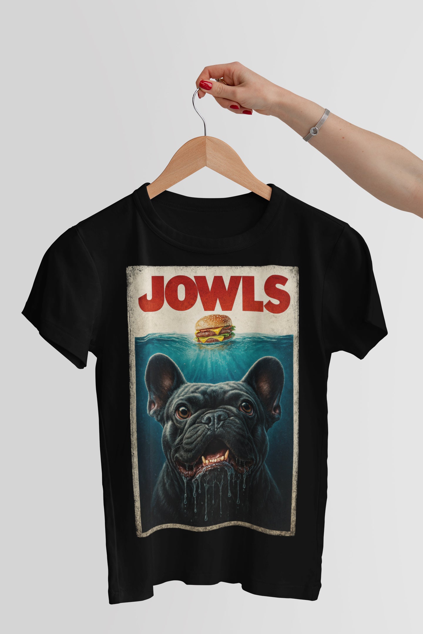 Jowls – Funny French Bulldog Parody Unisex T-Shirt