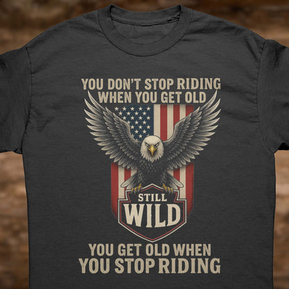 Still Wild – Eagle Biker T-Shirt
