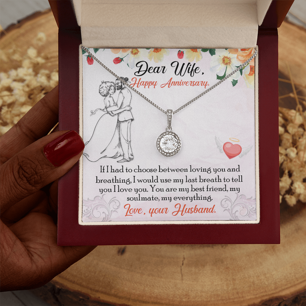 happy anniversary for wife - Eternal Hope Necklace