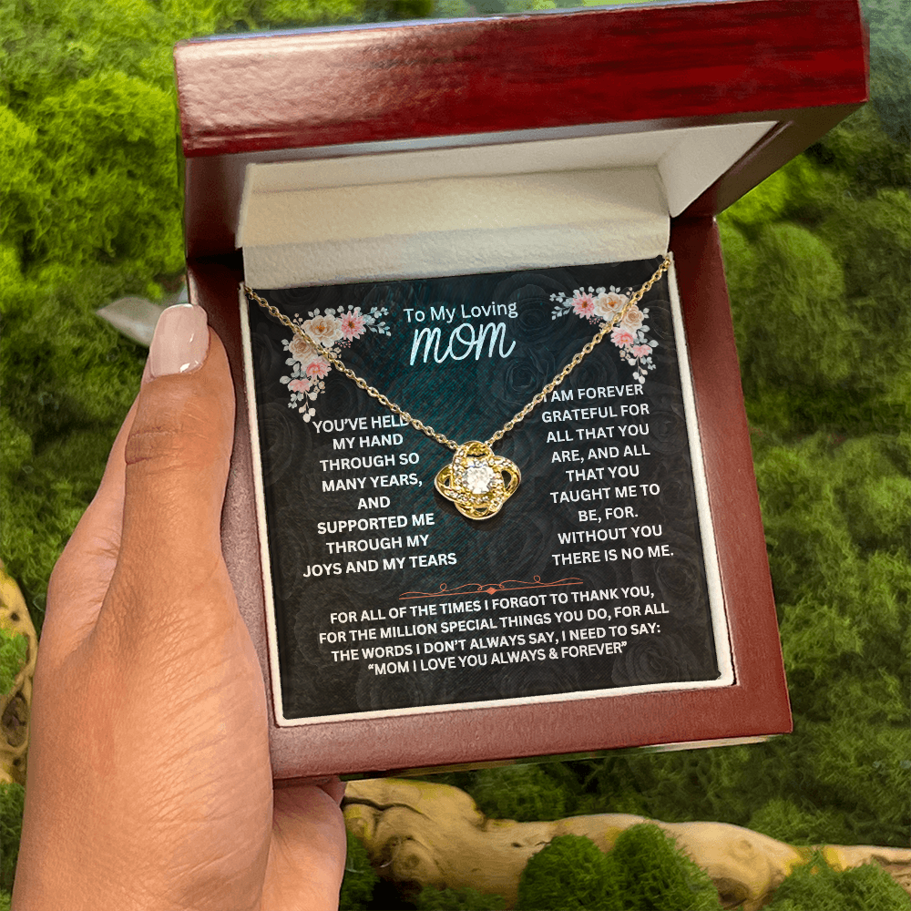 Heartfelt Gift Set for Mom – Mother's Day Necklace She'll Love