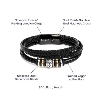 To My Man – Heartfelt Promise Bracelet Gift Set