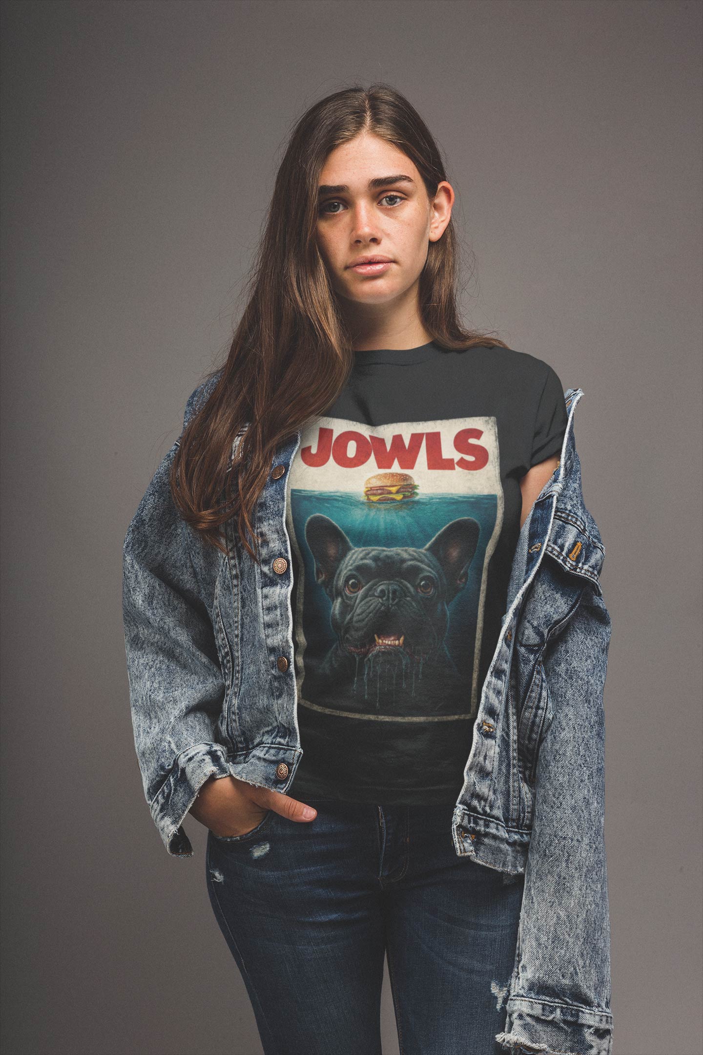 Jowls – Funny French Bulldog Parody Unisex T-Shirt