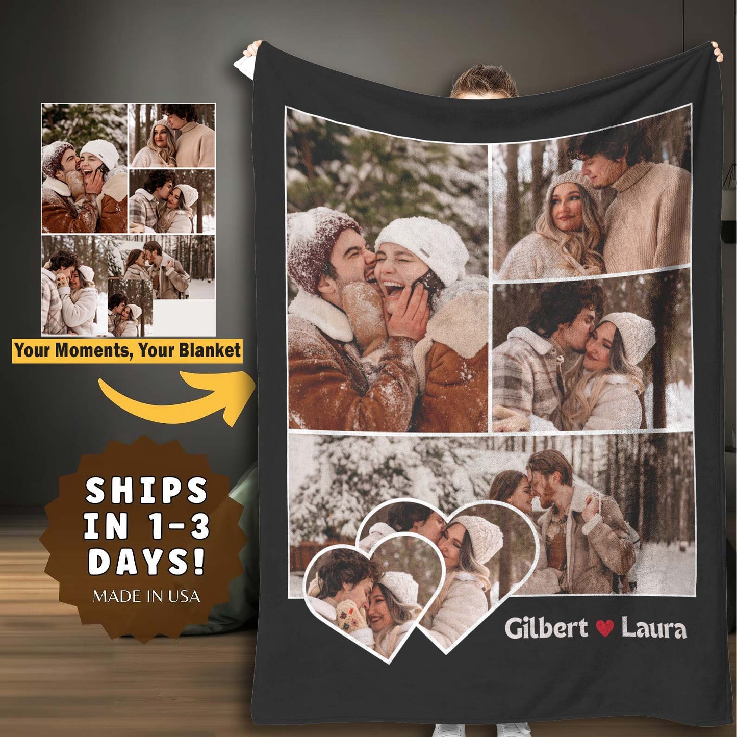 Custom Photo Blanket — Your Memories, Your Way