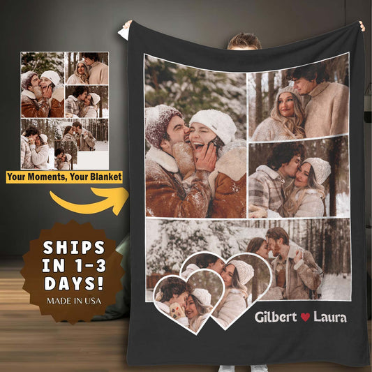 Custom Photo Blanket — Your Memories, Your Way