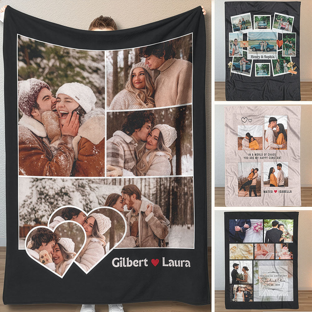Custom Photo Blanket — Your Memories, Your Way