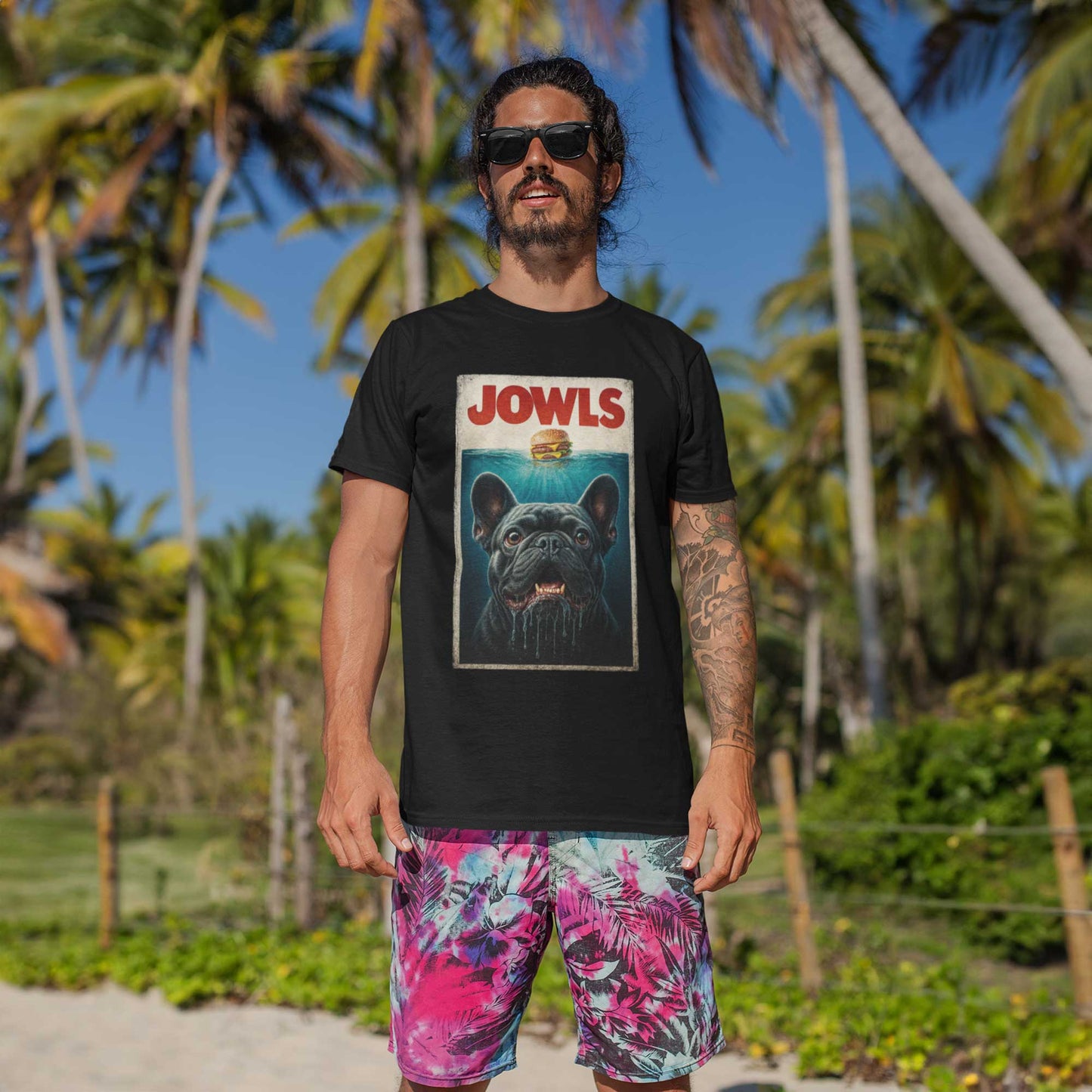Jowls – Funny French Bulldog Parody Unisex T-Shirt