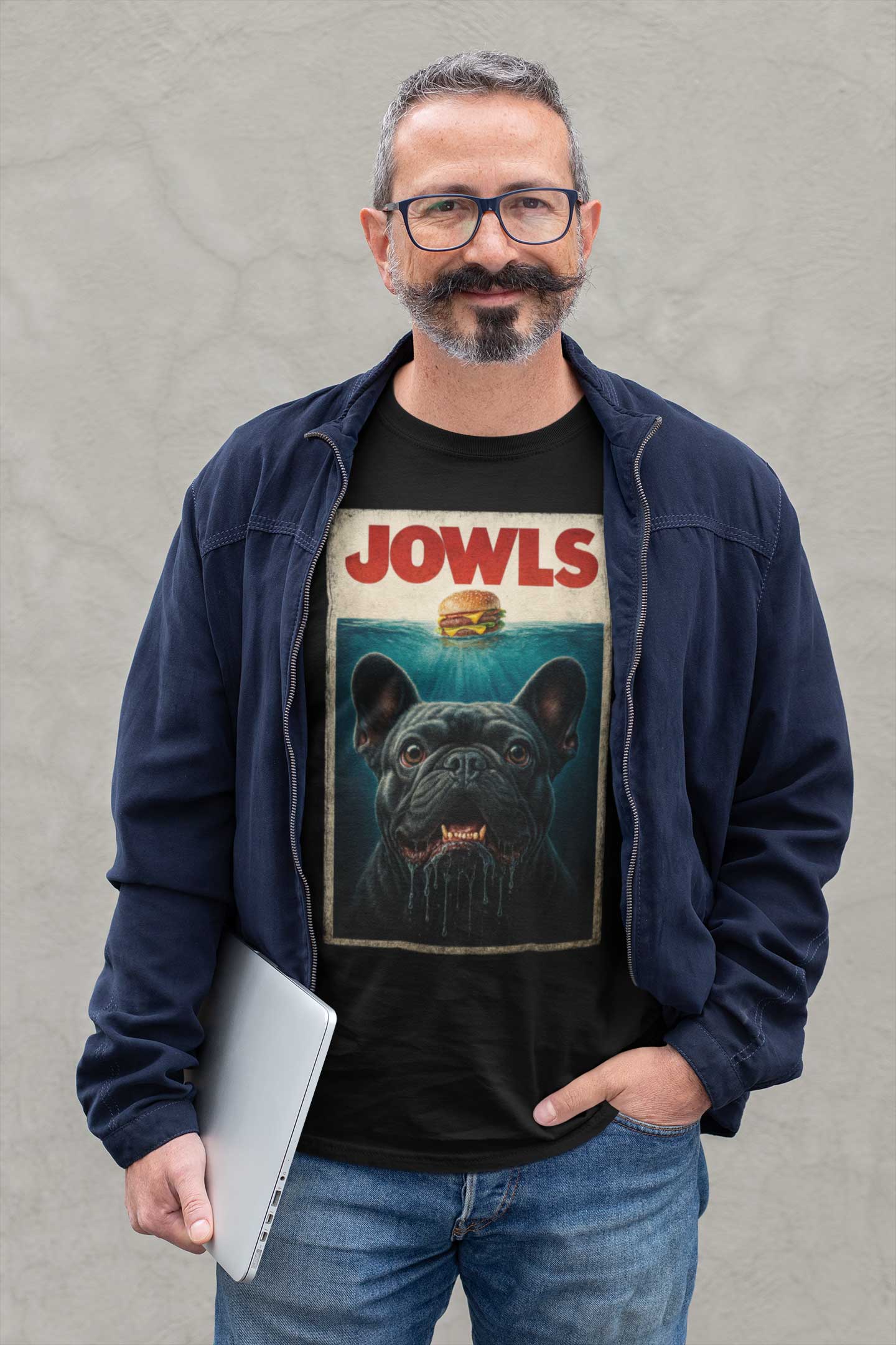 Jowls – Funny French Bulldog Parody Unisex T-Shirt